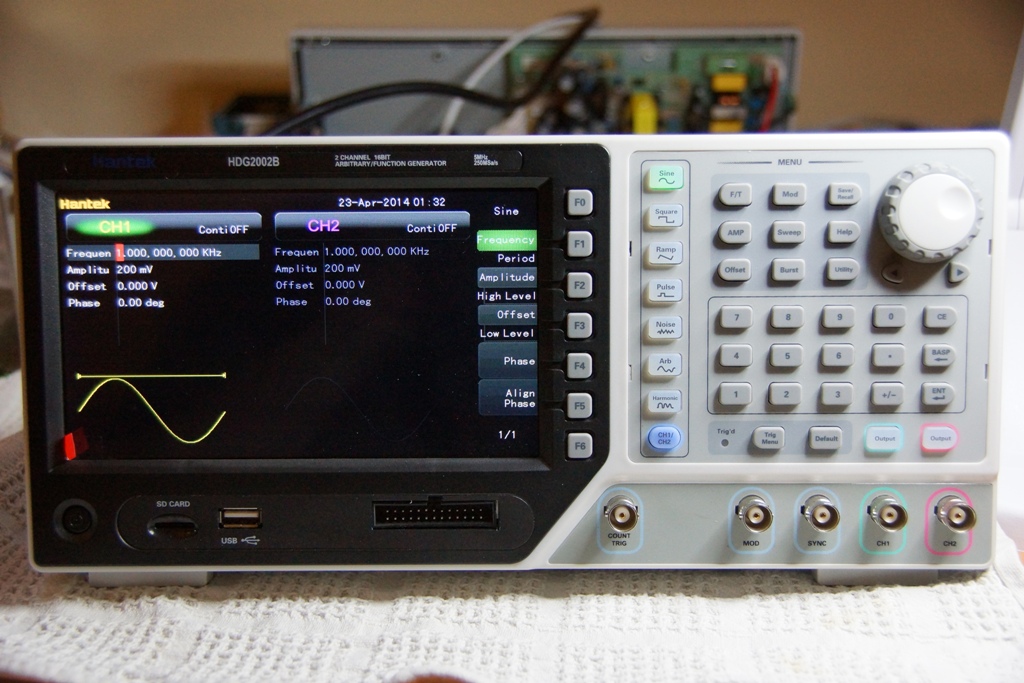 Hantek HDG2002B 2CH 5MHz 250MSa/s Function Generator