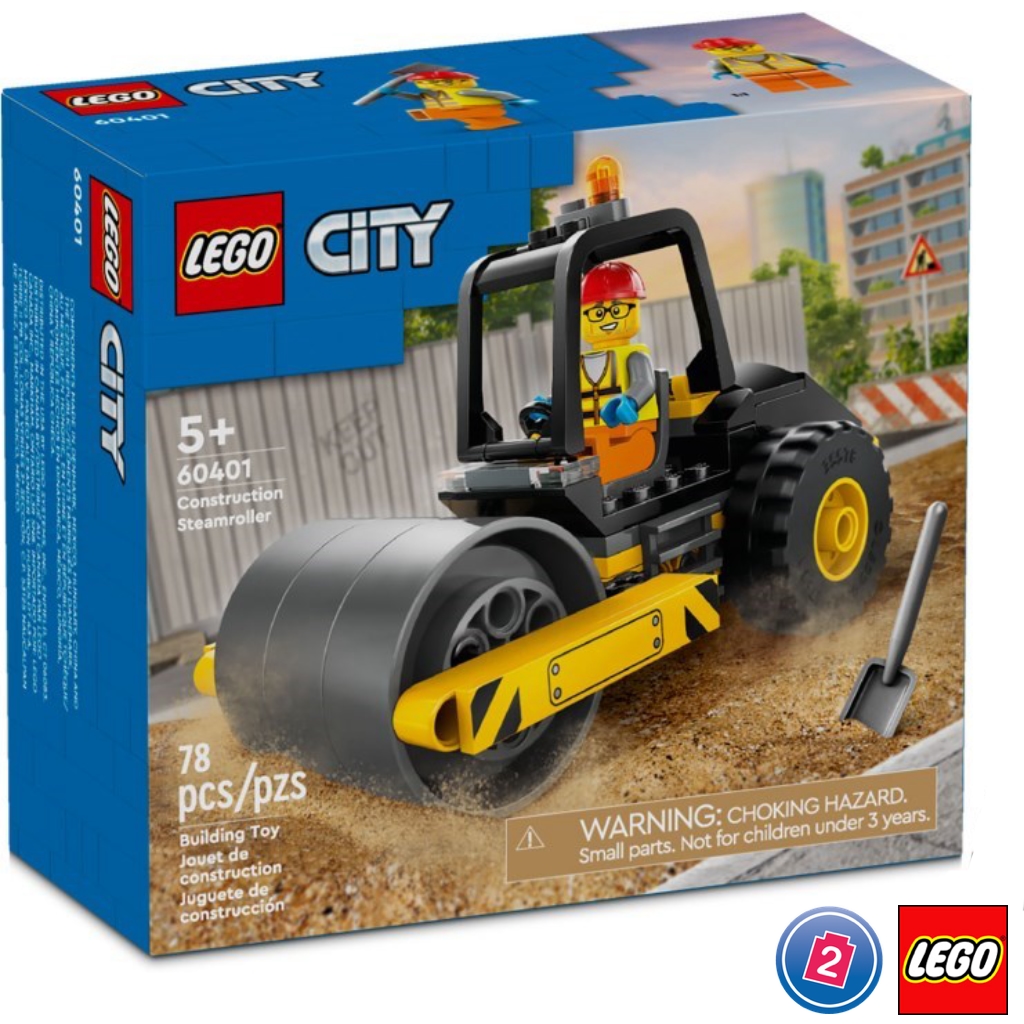 เลโก้ LEGO City 60401 Construction Steamroller