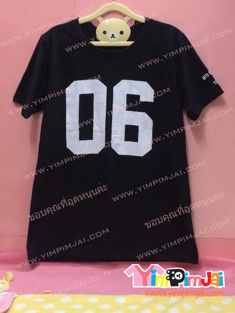เสื้อฮู้ด เสื้อรุ่น สีดำ แขนสั้น สกรีนตามสั่ง 06