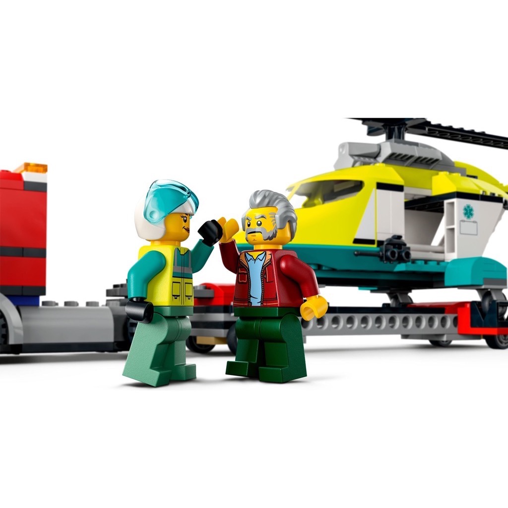 เลโก้ LEGO City 60343 Rescue Helicopter Transport