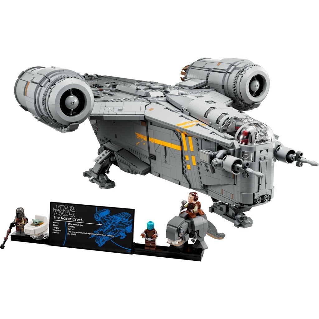 เลโก้ LEGO Exclusives Star Wars 75331 The Razor Crest (มีกล่องกระดาษตรงรุ่น)
