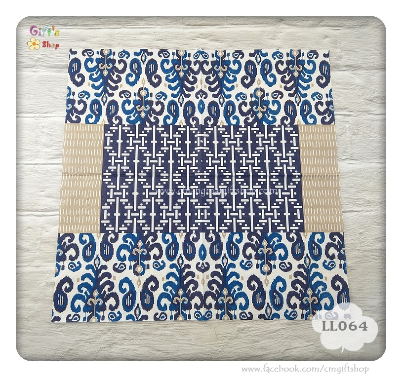 กระดาษแนปกิ้นยุโรป, ลายผ้าต่อโทนน้ำเงินขาว, ลายPatchwork, ลายโทนน้ำเงินขาว, ลายผ้าปักหลายแบบ, ลายผ้าทอ, ลายผ้า, ลายคราม