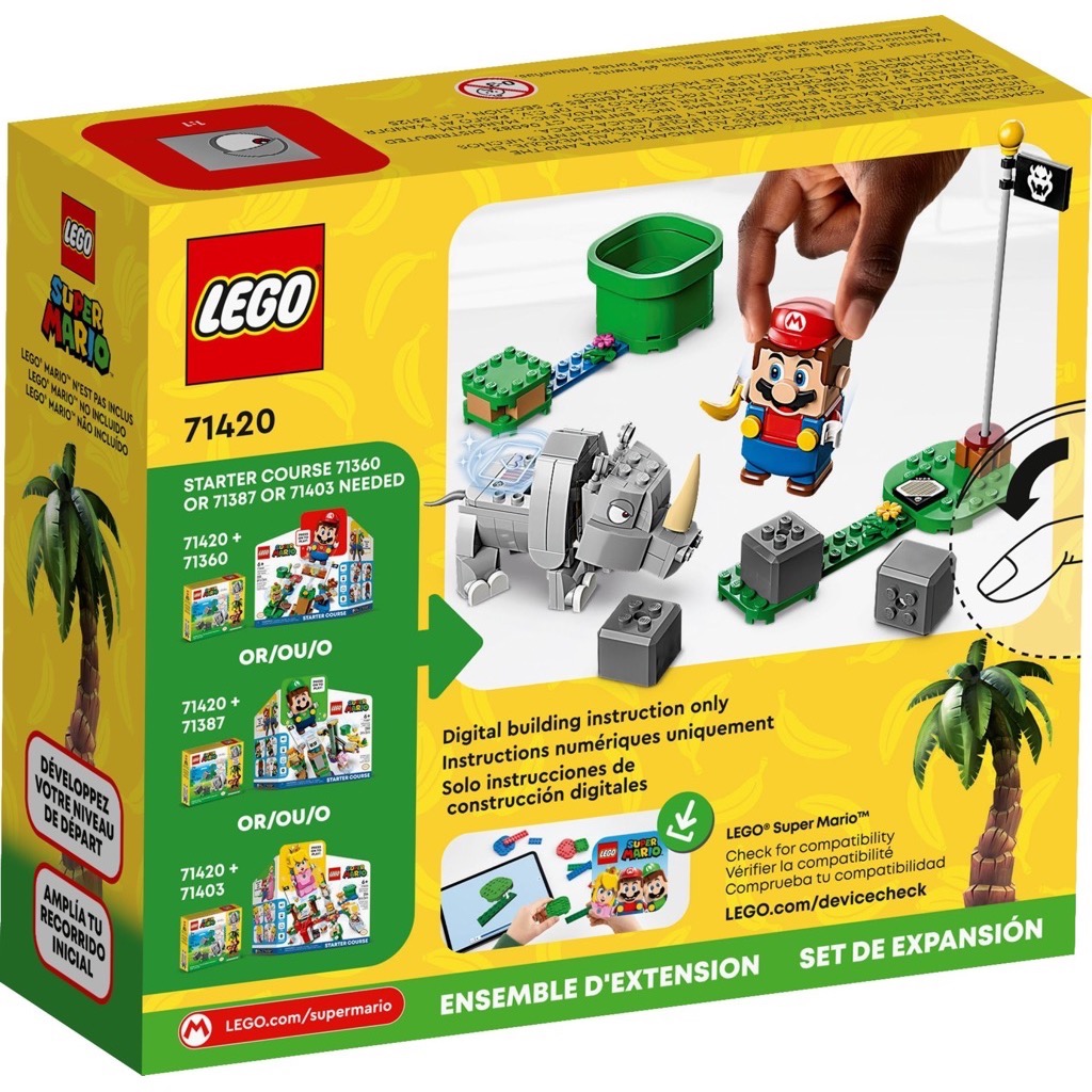 เลโก้ LEGO Super Mario 71420 Rambi the Rhino