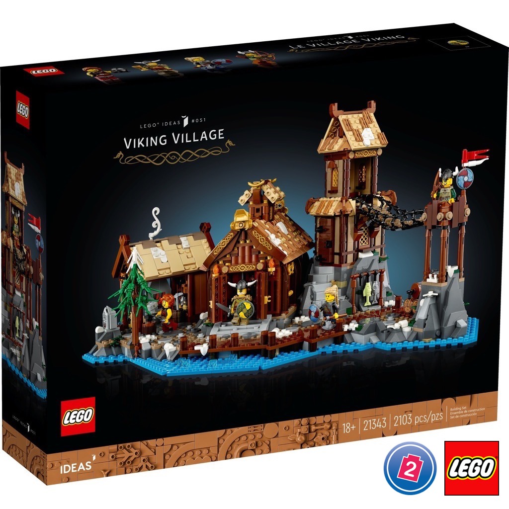 เลโก้ LEGO Exclusives 21343 Ideas - Viking Village