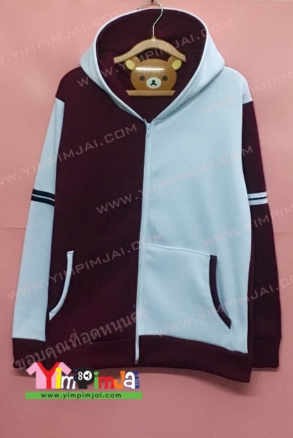 เสื้อรุ่นทูโทนขาวเลือดหมู ปัก จบ 6 รุ่น 5 PSY