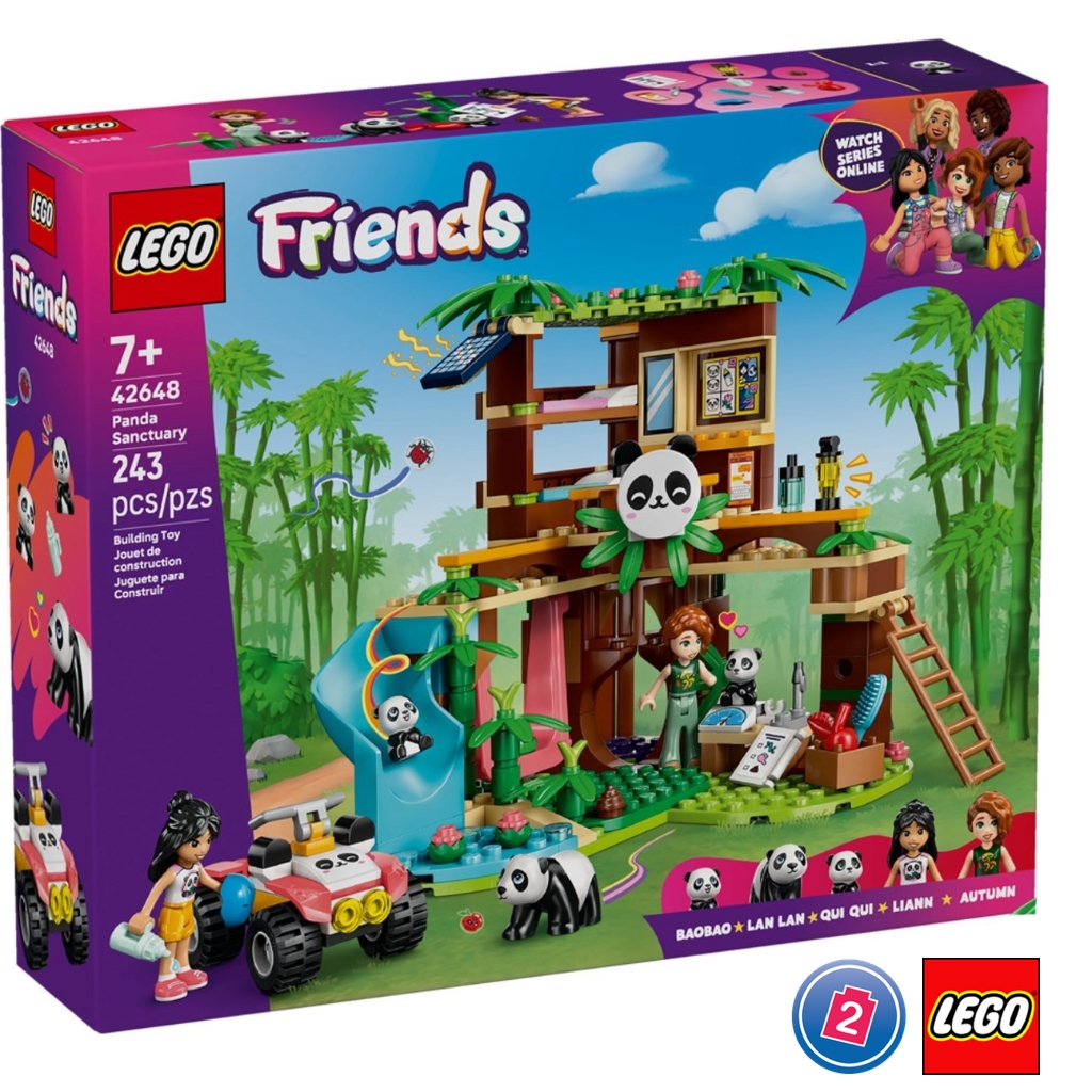 เลโก้ LEGO Friends 42648 Panda Sanctuary Animal Care