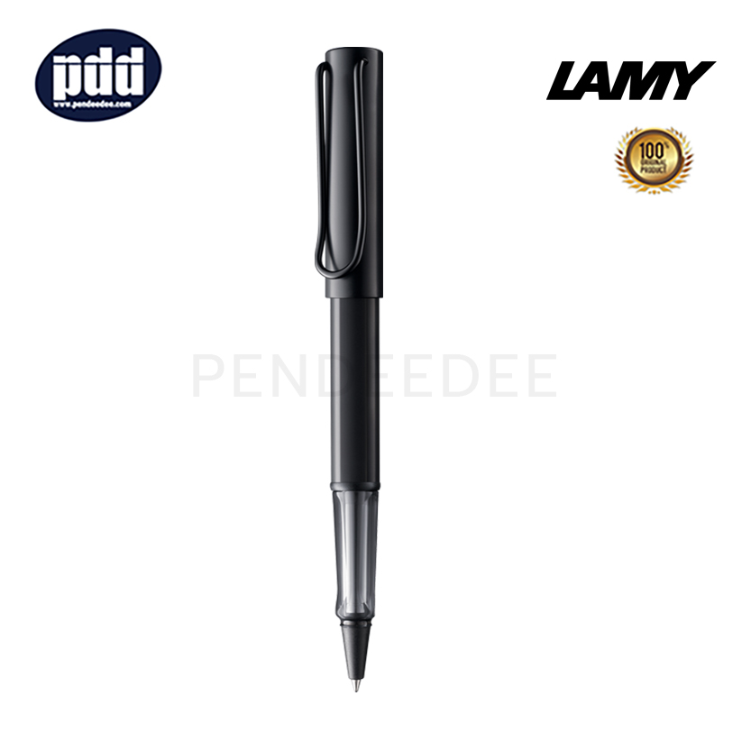 ปากกาสลักชื่อ LAMY ปากกาโรลเลอร์บอล ลามี่ ออสตาร์ สีดำ LAMY Al-Star Black Rollerball Pen