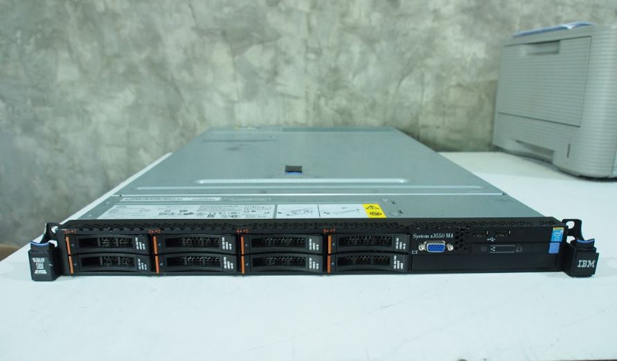 server ibm x3550 m4 (2cpu) ประกัน 3 เดือน มือ 2 พร้อมใช้งาน