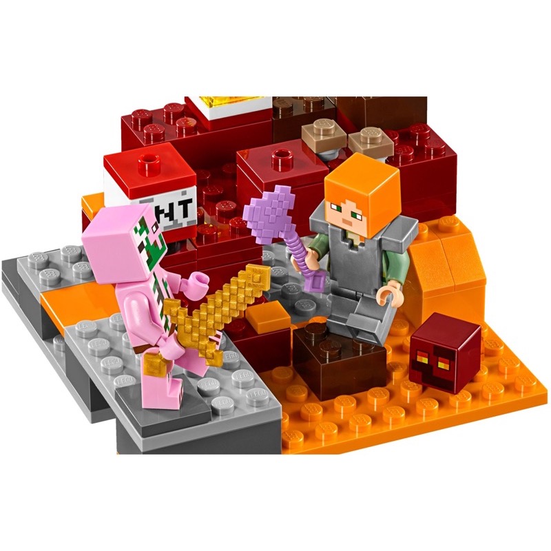 LEGO Minecraft 21139 The Nether Fight