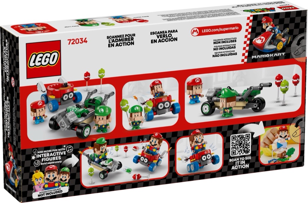 เลโก้ LEGO Super Mario 72034 Baby Mario vs. Baby Luigi
