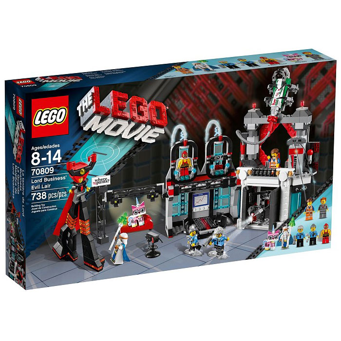 LEGO The Lego Movie 70809 Lord Business' Evil Lair (กล่องไม่สวย Damaged Box)