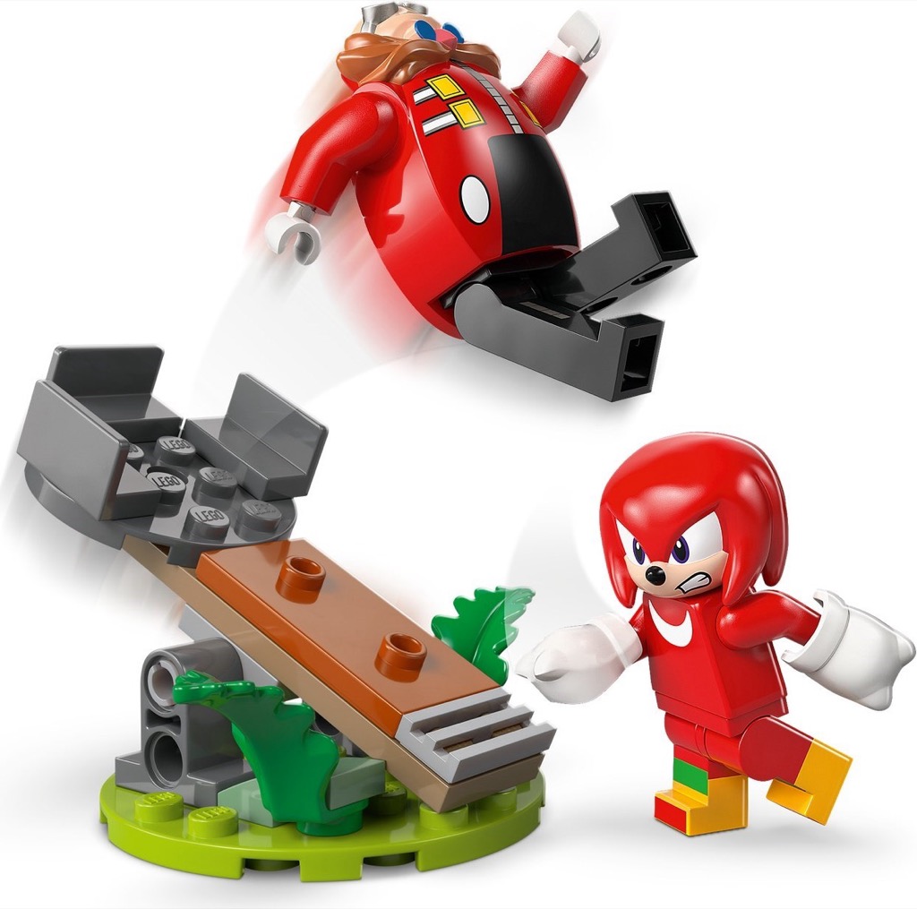 เลโก้ LEGO Sonic 77005 the Hedgehog™ Knuckles vs. Dr. Eggman Egg Crusher Mech