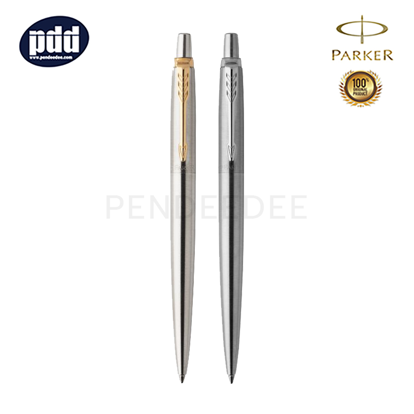 PARKER-Jotter-Stainless-Ballpoint-Pen-ปากกาลูกลื่น-ปากกาพรีเมี่ยม