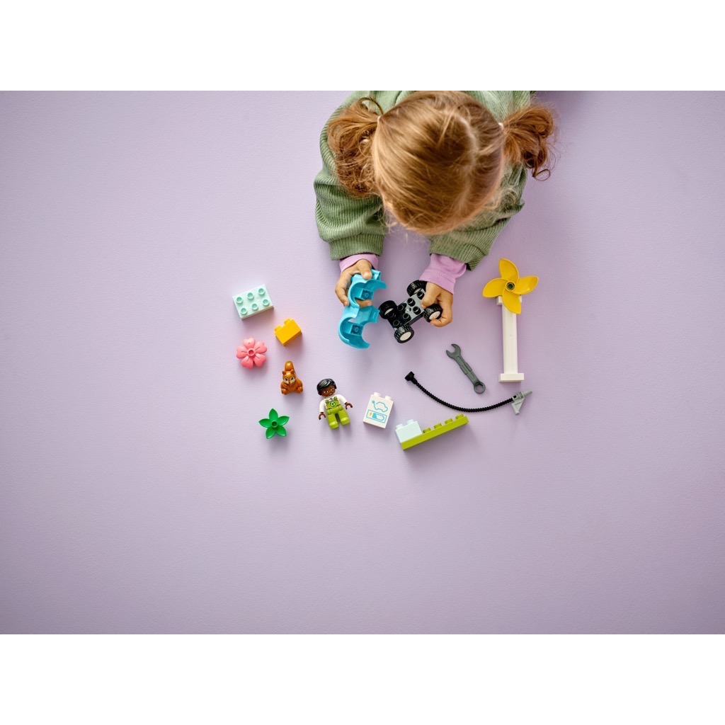เลโก้ LEGO Duplo 10985 Wind Turbine and Electric Car