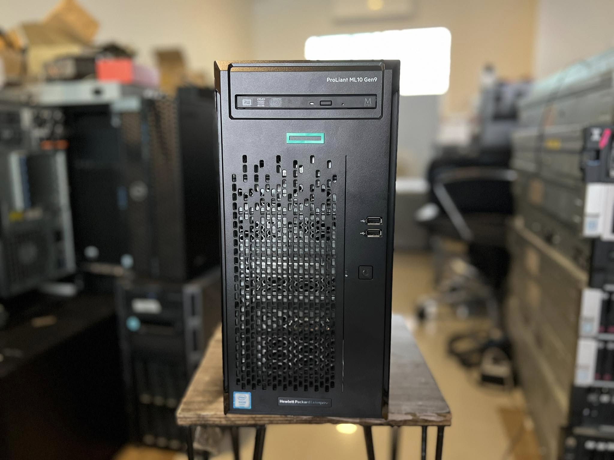 HP ML10 G9 Server tower 32gb 2tb เซิร์ฟเวอร์เอชพีมือสองพร้อมใช้งาน