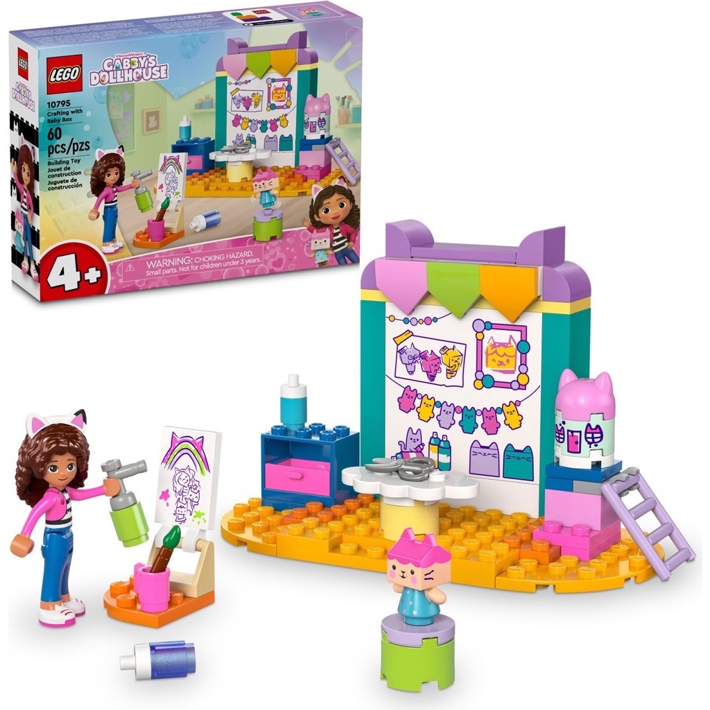 เลโก้ LEGO Gabby's Dollhouse 10795 Crafting with Baby Box