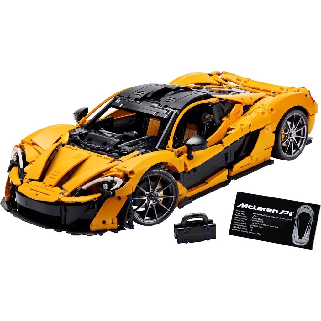เลโก้ LEGO Exclusives Technic 42172 McLaren P1 (มีกล่องน้ำตาลตรงรุ่น)