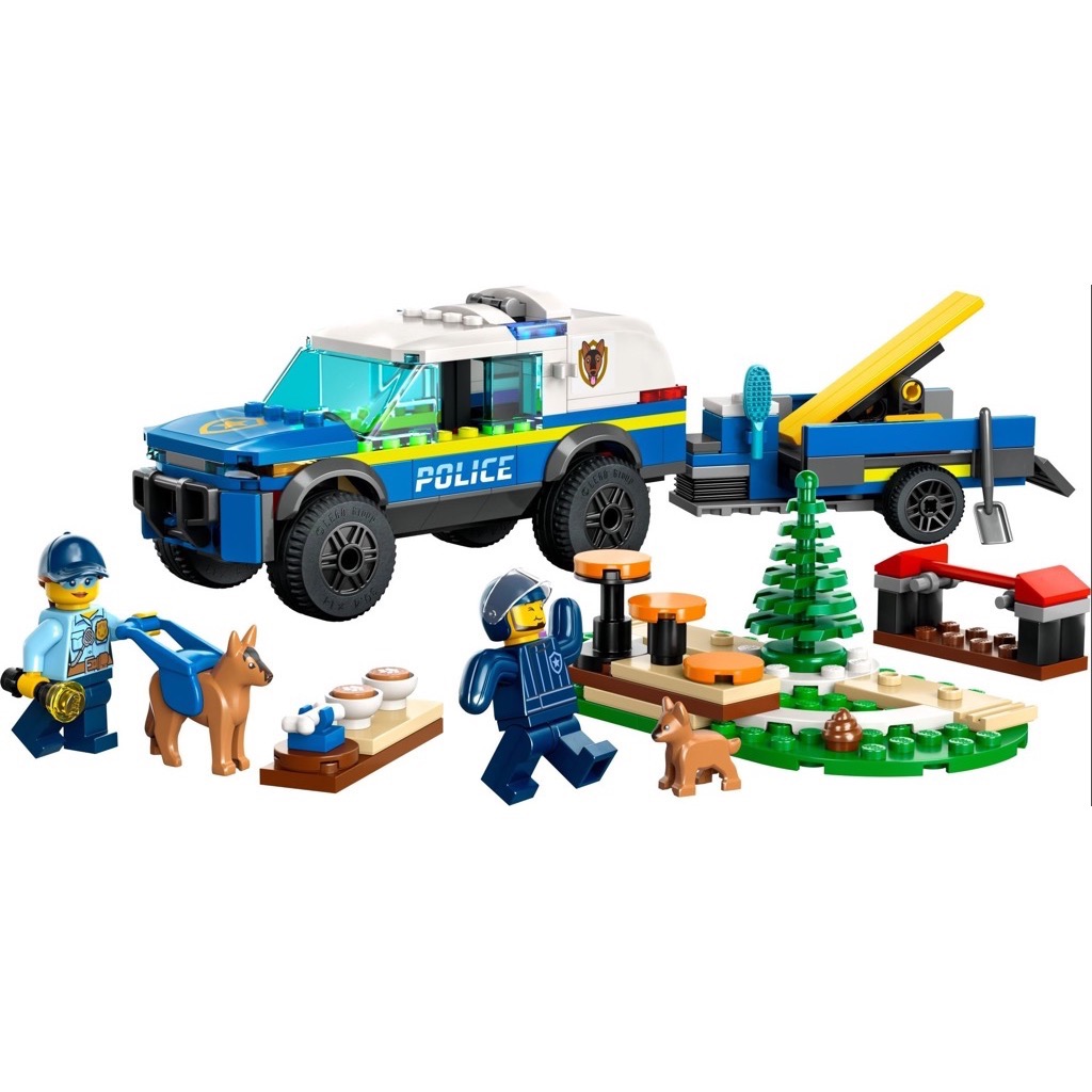 เลโก้ LEGO City 60369 Mobile Police Dog Training