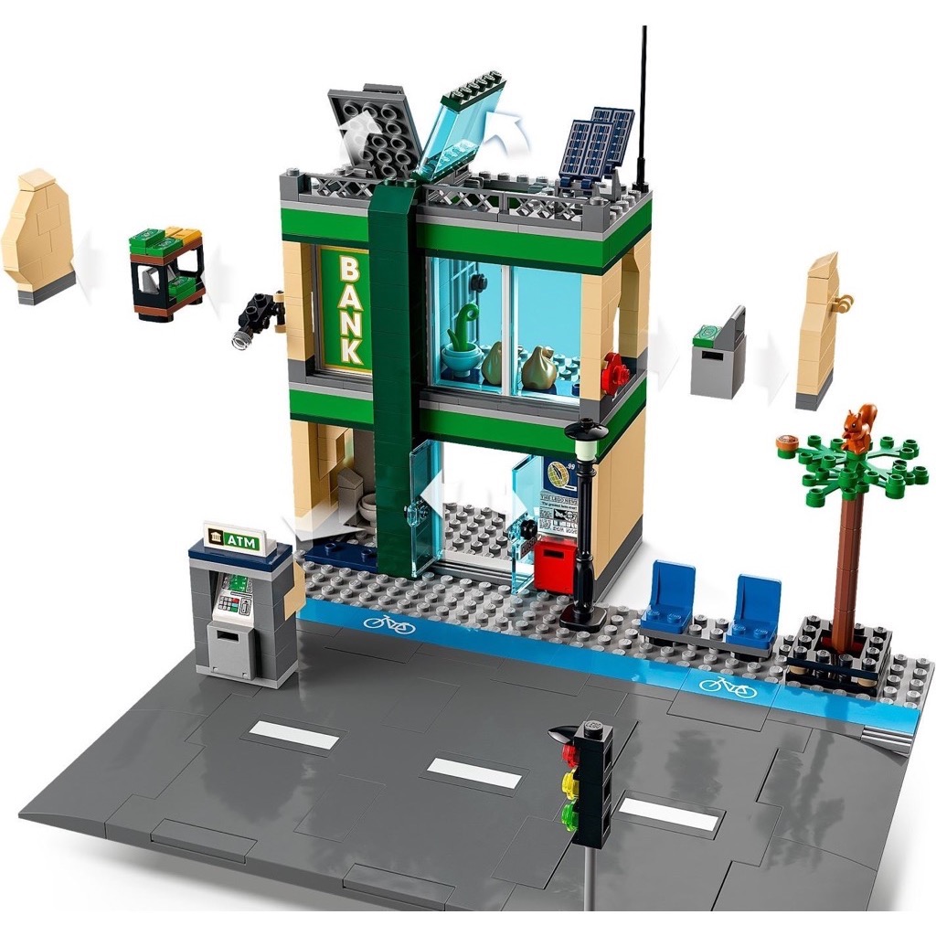 เลโก้ LEGO City 60317 Police Chase at the Bank