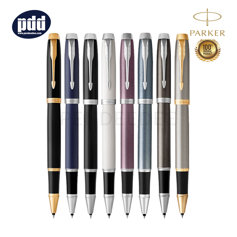 PARKER ปากกา ป๊าคเกอร์ โรลเลอร์บอล ไอเอ็ม PARKER IM ROLLERBALL PEN ปากกาพรีเมี่ยม สกรีนโลโก้ สลักชื่อ