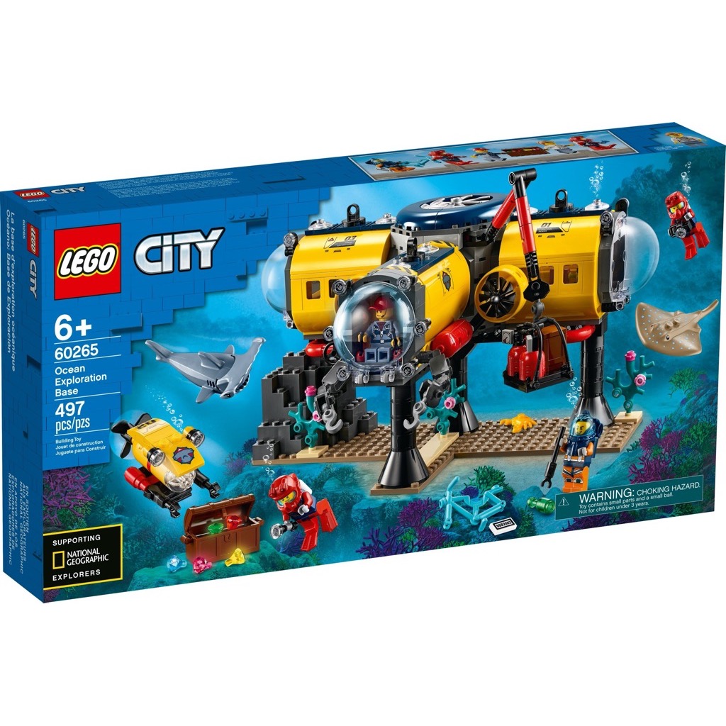 เลโก้ LEGO City 60265 Ocean Exploration Base