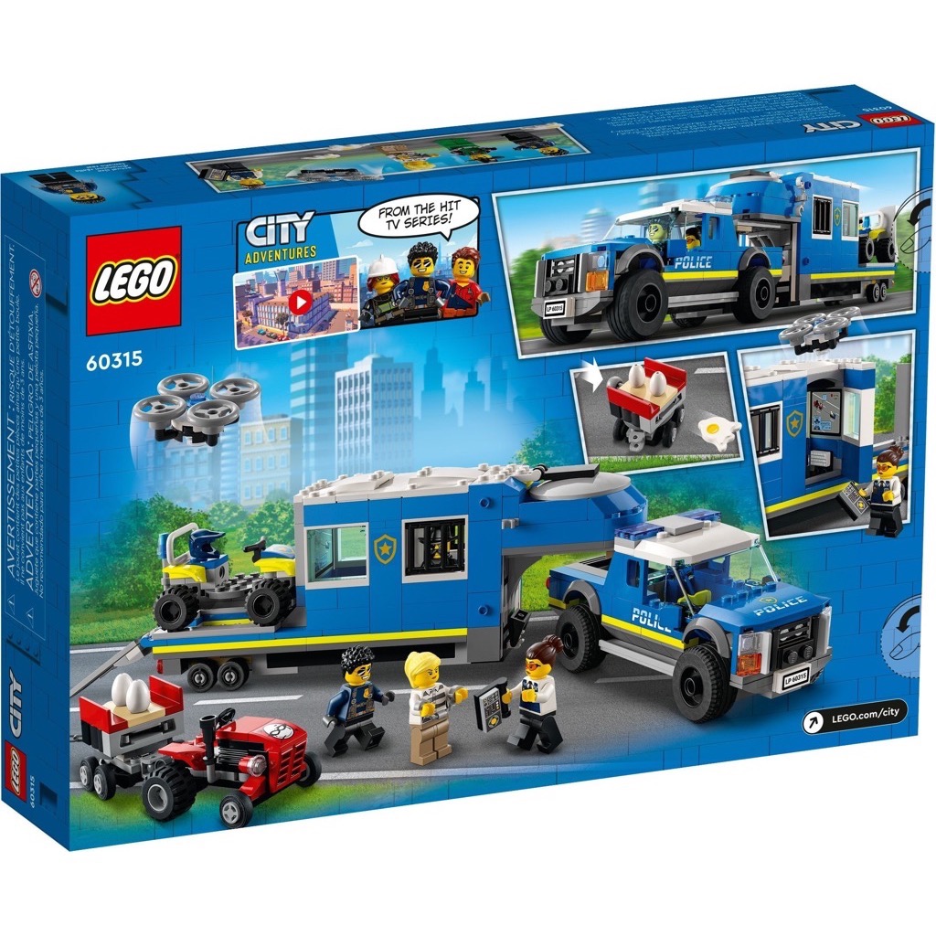 เลโก้ LEGO City 60315 Police Mobile Command Truck