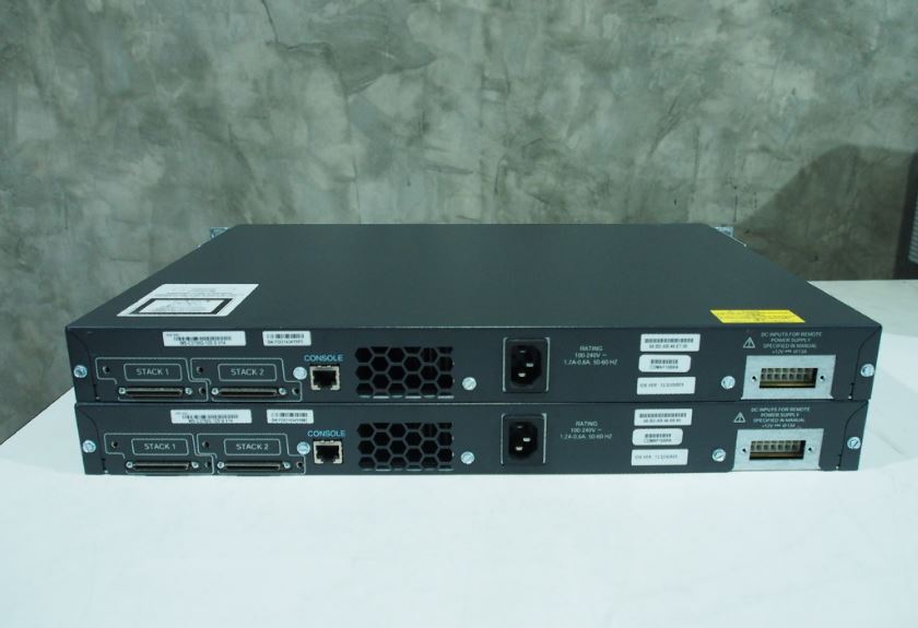 Cisco 3750G-12port SFP มือ 2 พร้อมใช้งาน