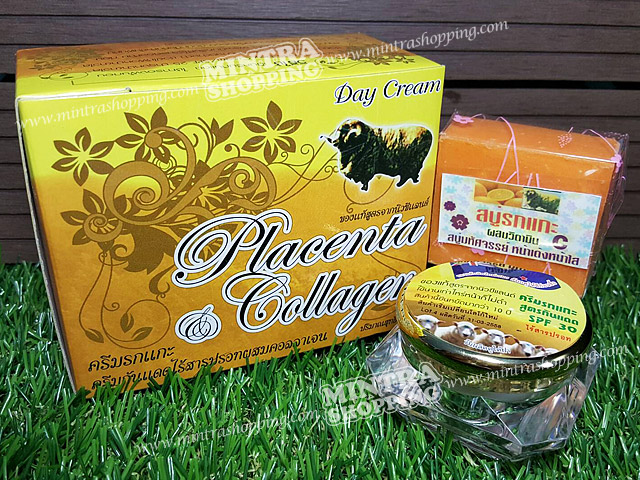 ครีมรกแกะ มหัศจรรย์ ซุปเปอร์หน้าเด้ง กล่องใหญ่สีเหลือง สูตรกันแดด ของแท้สูตรจากนิวซีแลนด์
