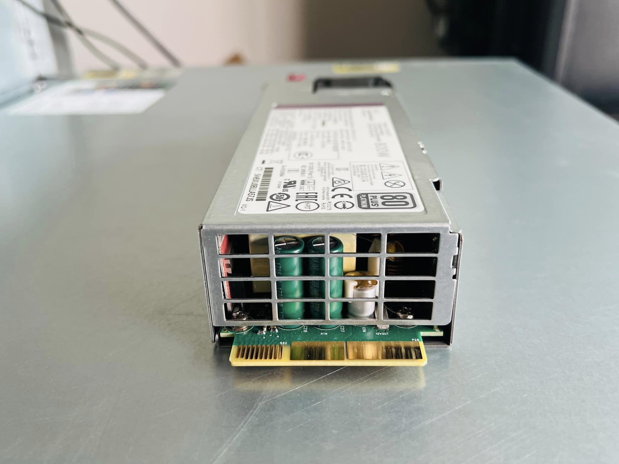 power hp 800W สำหรับ HP DL360 DL380 DL385 G10 มือสองพร้อมใช้งาน