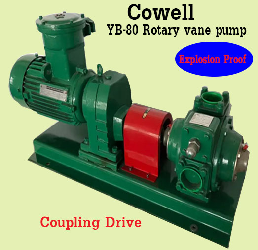 YB-50 3 Inch Rotary vane pump (Coupling Drive)