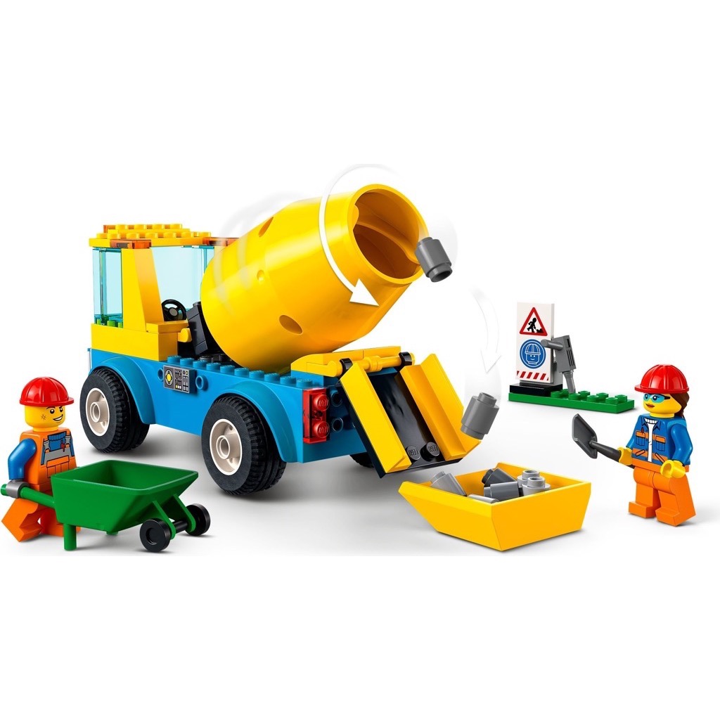 เลโก้ LEGO City 60325 Cement Mixer Truck