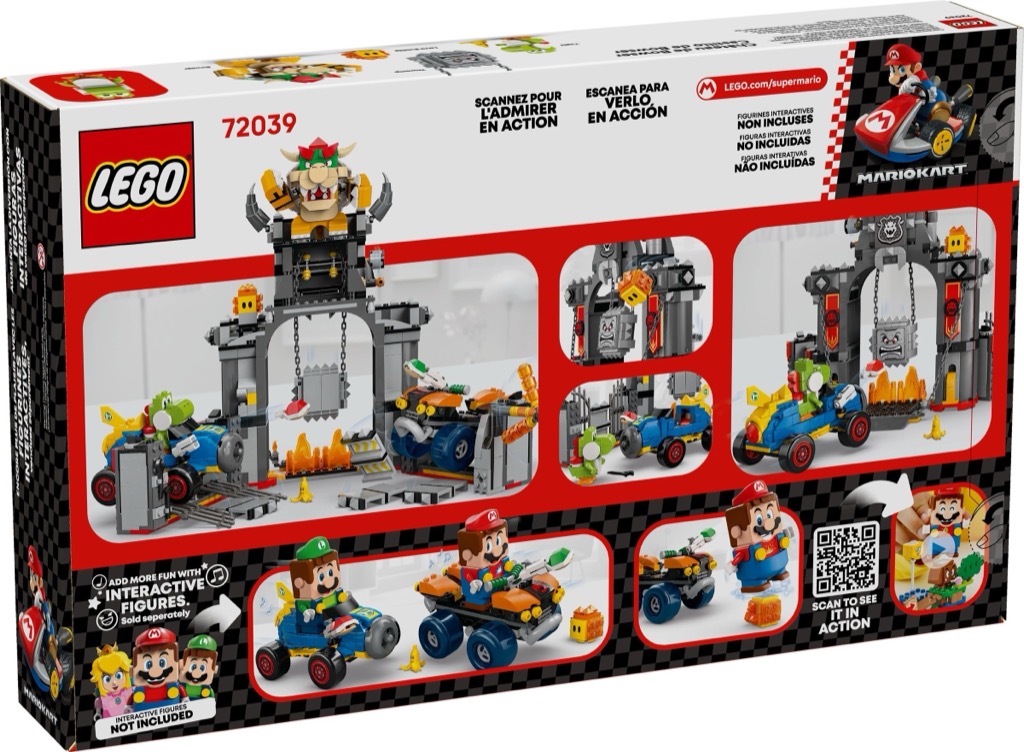 เลโก้ LEGO Super Mario 72039: Mario Kart – Bowser's Castle
