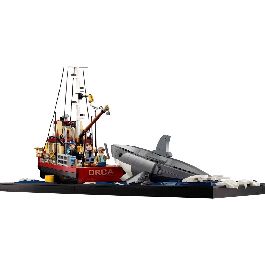 เลโก้ LEGO Exclusives 21350 Jaws (มีกล่องน้ำตาลตรงรุ่น)