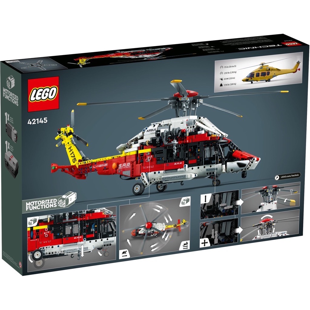 เลโก้ LEGO Technic 42145 Airbus H175 Rescue Helicopter