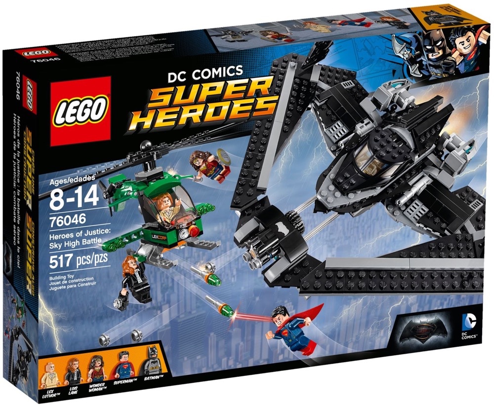 LEGO Super Heroes 76046 Heroes of Justice: Sky High Battle