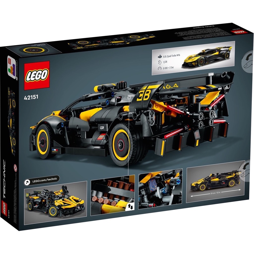 เลโก้ LEGO Technic 42151 Bugatti Bolide