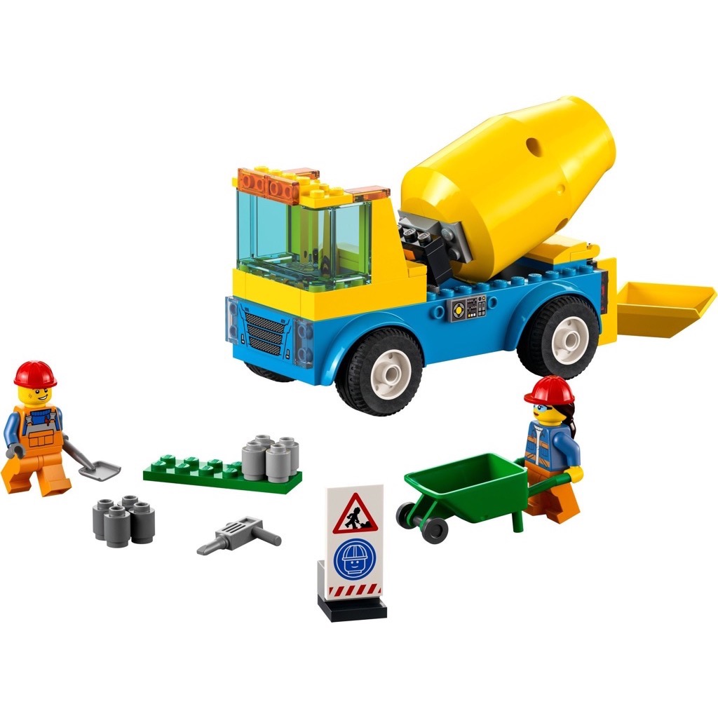 เลโก้ LEGO City 60325 Cement Mixer Truck