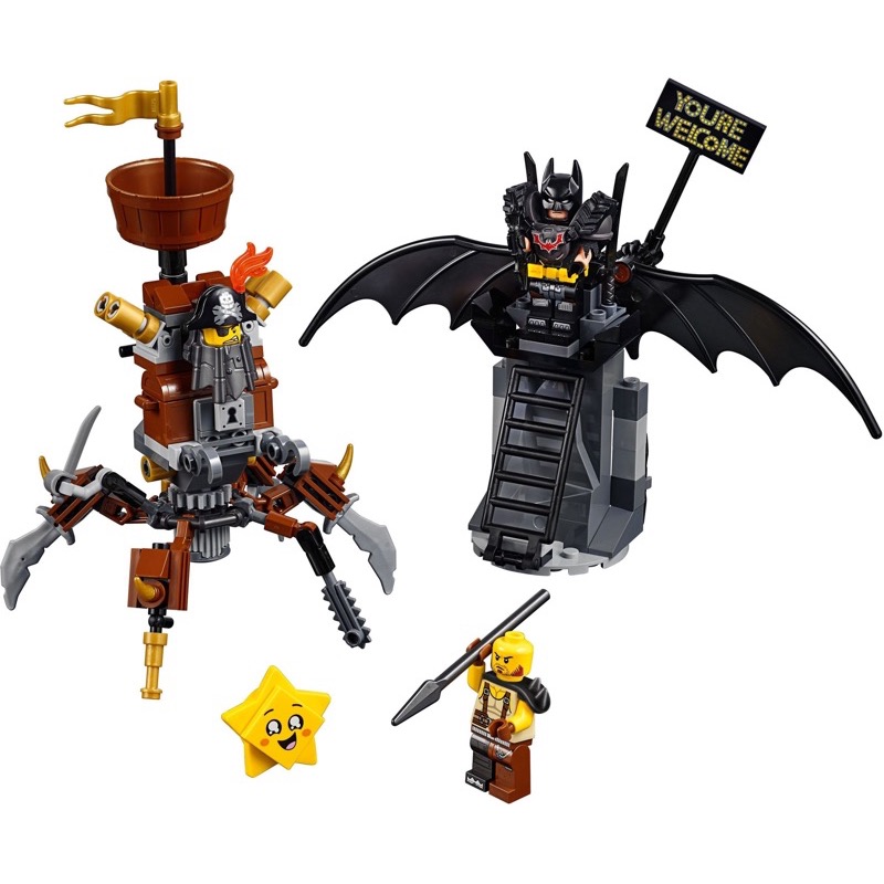 LEGO The Lego Movie 70836 Battle-Ready Batman and MetalBeard