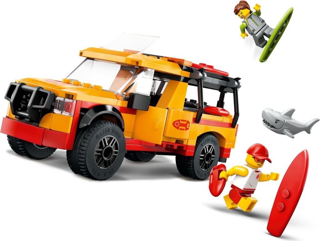 เลโก้ LEGO City 60453 Lifeguard Beach Rescue Truck