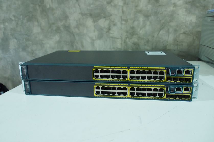 Cisco 2960S-24TS-L 10/100/1000 มือ 2 พร้อมใช้งาน