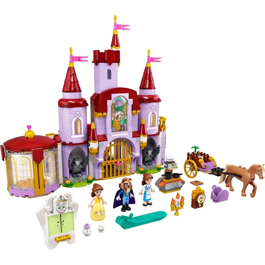 เลโก้ LEGO Disney 43196 Belle and the Beast's Castle