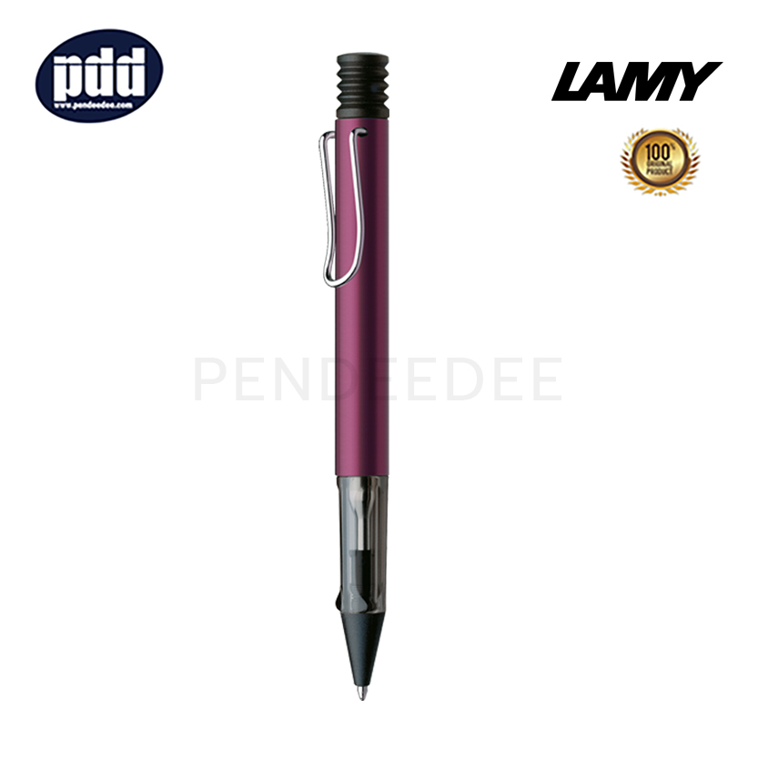 ปากกาสลักชื่อ LAMY ปากกาลูกลื่น ลามี่ ออสตาร์ สีม่วง LAMY Al-Star Black Purple Ballpoint Pen
