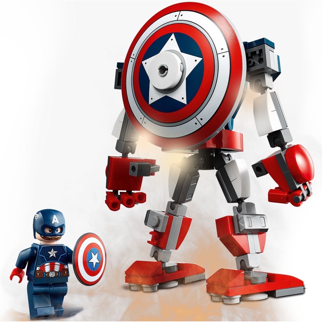 เลโก้ LEGO Super Heroes 76168 Captain America Mech Armor