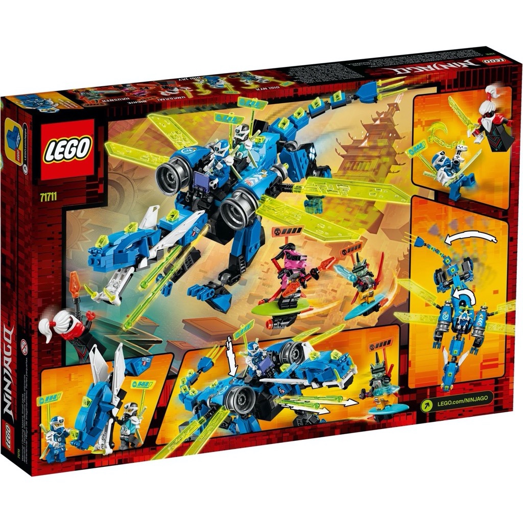 เลโก้ LEGO Ninjago 71711 Jay's Cyber Dragon