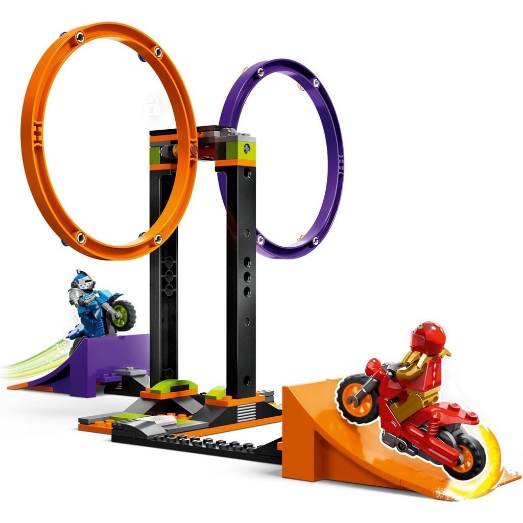 เลโก้ LEGO City 60360 Spinning Stunt Challenge