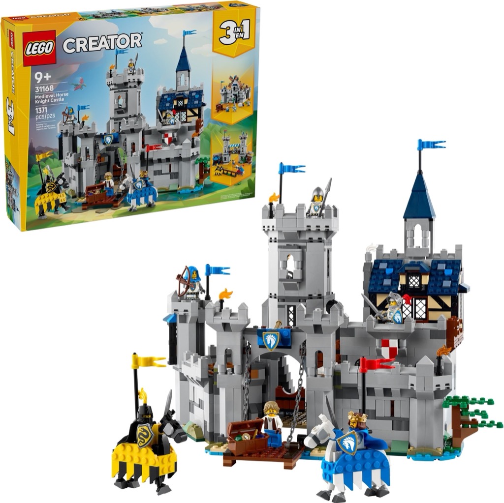 เลโก้ LEGO Creator 31168 Medieval Horse Knight Castle