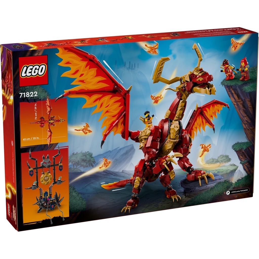เลโก้ LEGO Ninjago 71822 Source Dragon of Motion