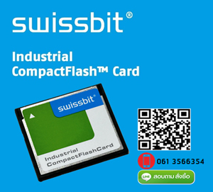 SWISSBIT, SFCF0128H1BK1WI-C-MS-513-STD ,Industrial ,Compact Flash Card, CF Card, 128MB ,C-300 Longevity ,SLC, 0°C ~ 70°C