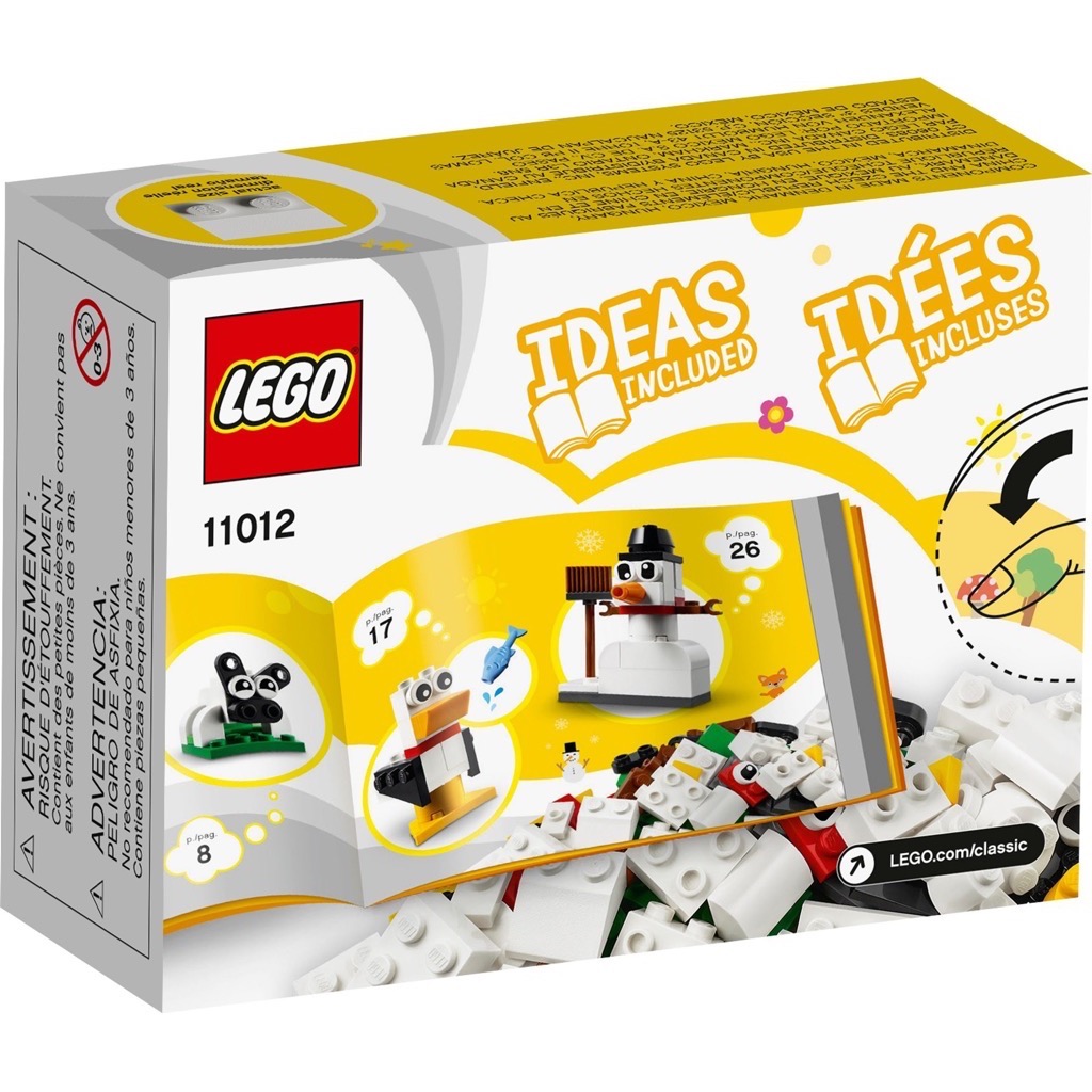 เลโก้ LEGO Classic 11012 Creative White Bricks