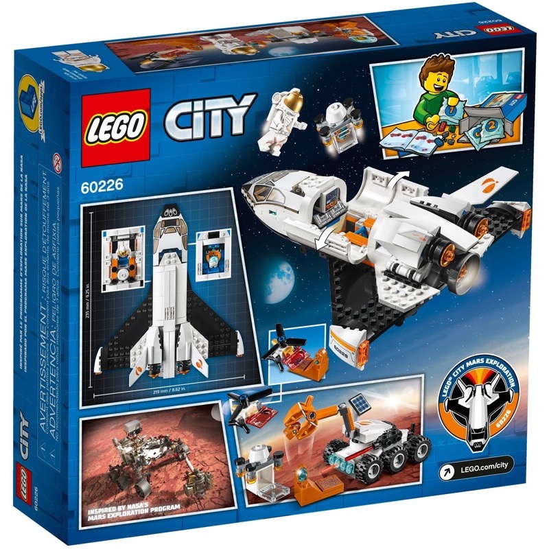 LEGO City 60226 Mars Research Shuttle